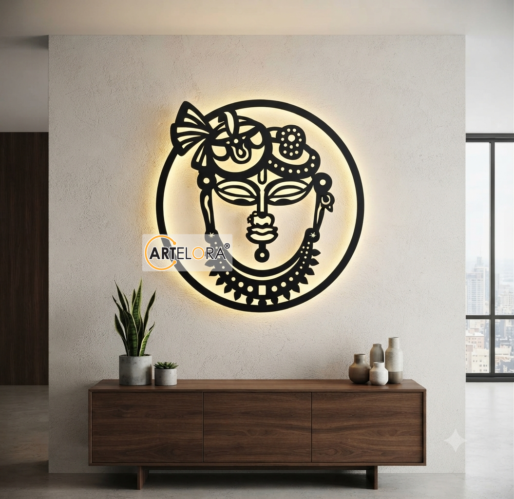 2D Modern Art Shrinathji Maharaj
