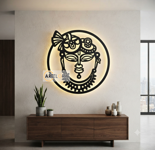 2D Modern Art Shrinathji Maharaj