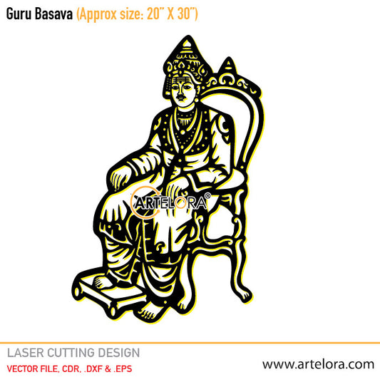 2D Modern Art Guru Basava