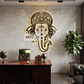 2D Modern Art Shri Ganesh