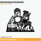 2D Modern Art Guru Nanak Dev Ji & Guru Gobind Singh ji
