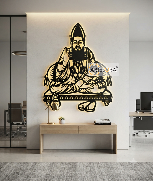 2D Modern Art Sant Kabir Das