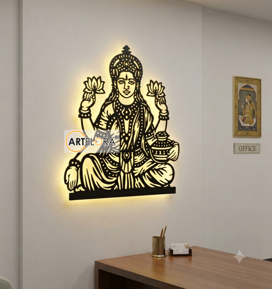 2D Modern Art Shri Lakshmi Mata Ji