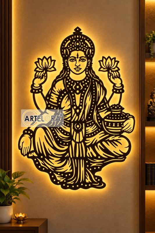 2D Modern Art Shri Lakshmi Mata Ji