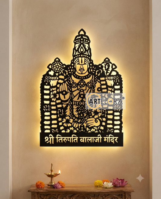2D Modern Art Shri Tirupati Balaji