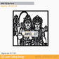 2D Modern Art Shiv Parvati