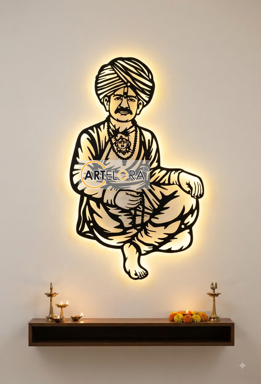 2D Modern Art Shri Dasaram Bapa