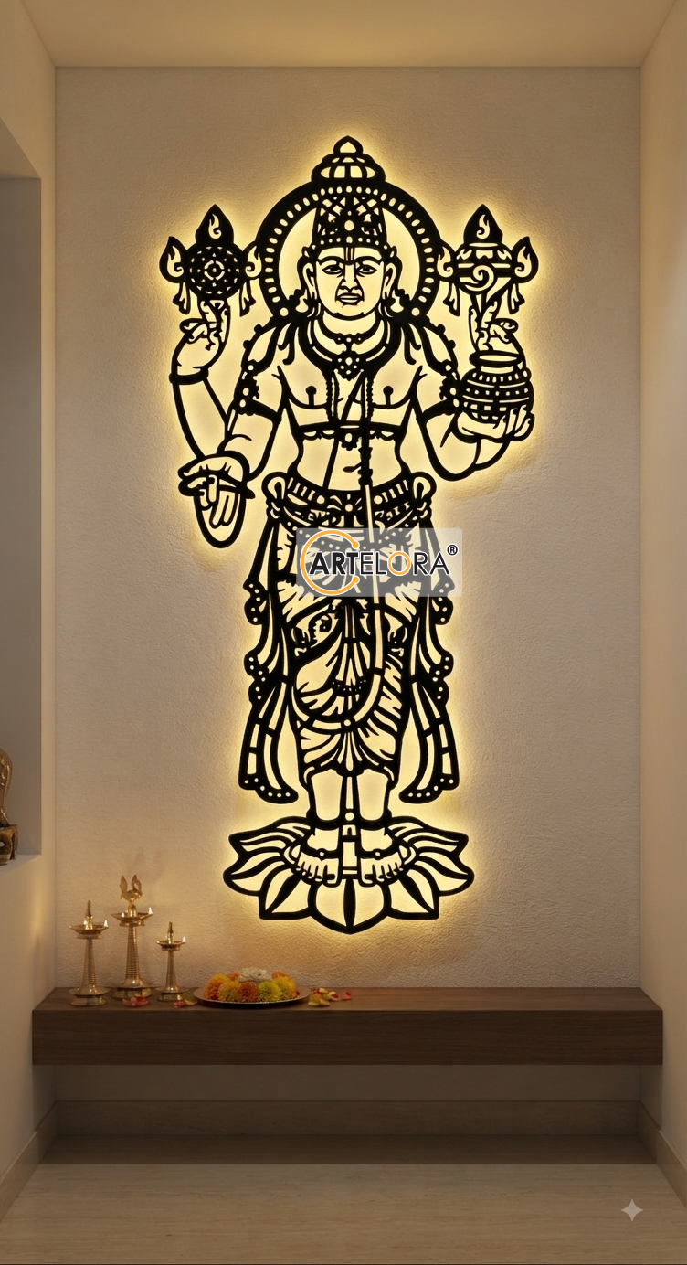 2D Modern Art Shri Maatha Aarogya Dhaamam
