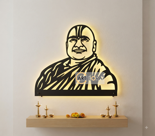 2D Modern Art Shri Rambhadracharaya Maharaj
