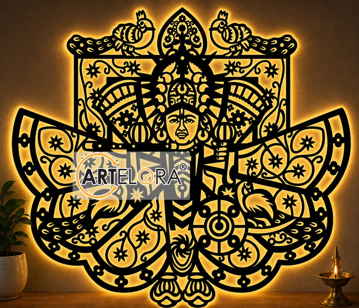 2D Modern Art Shri Sawariya Seth