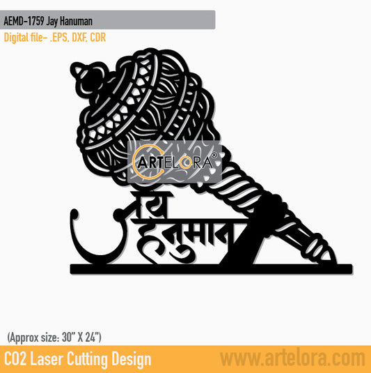 2D Modern Art Jay Hanuman
