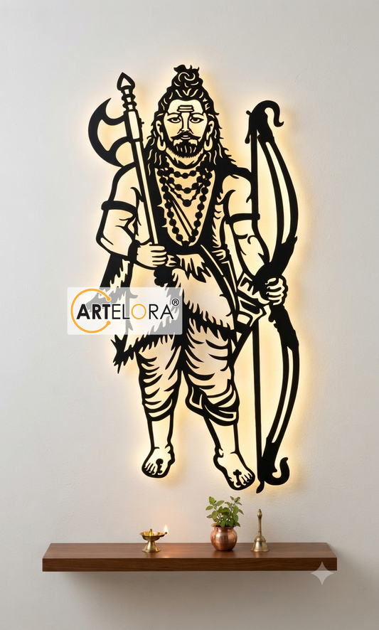 2D Modern Art Parashuram Avatar (Vishnu)