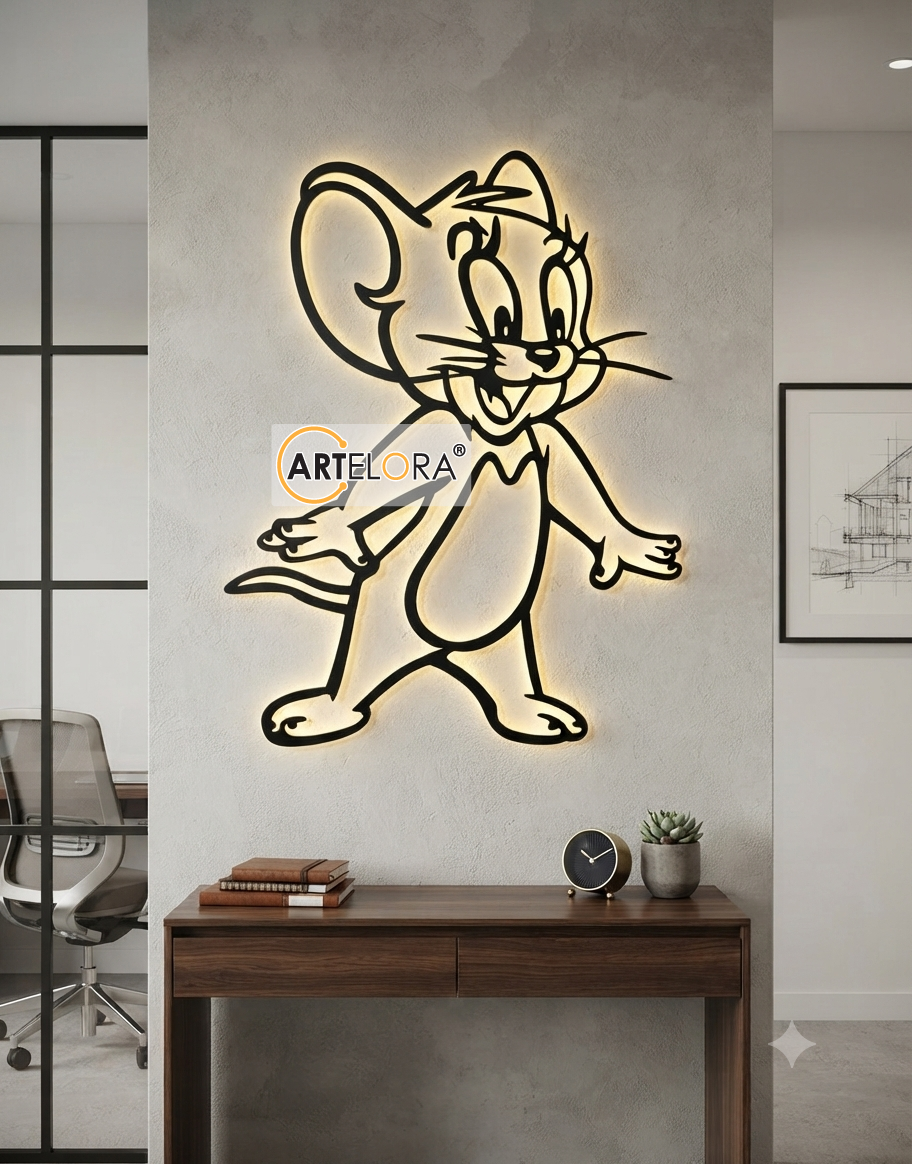 2D Modern Art Tom And Jerry