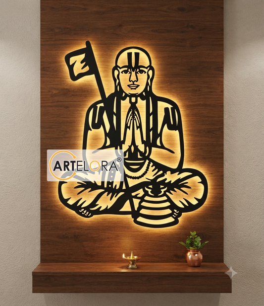 2D Modern Art Laminations Sri Ramanujar