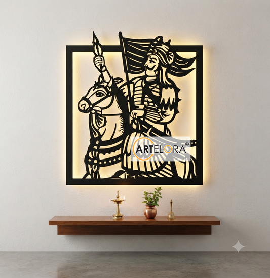 2D Modern Art Maharana Pratap