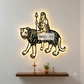 2D Modern Art Narasimha Saraswati