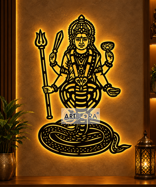 2D Modern Art Shri Nagnechi Mata