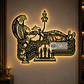 2D Modern Art Shri Padmanabhaswamy Temple (Vishnu)