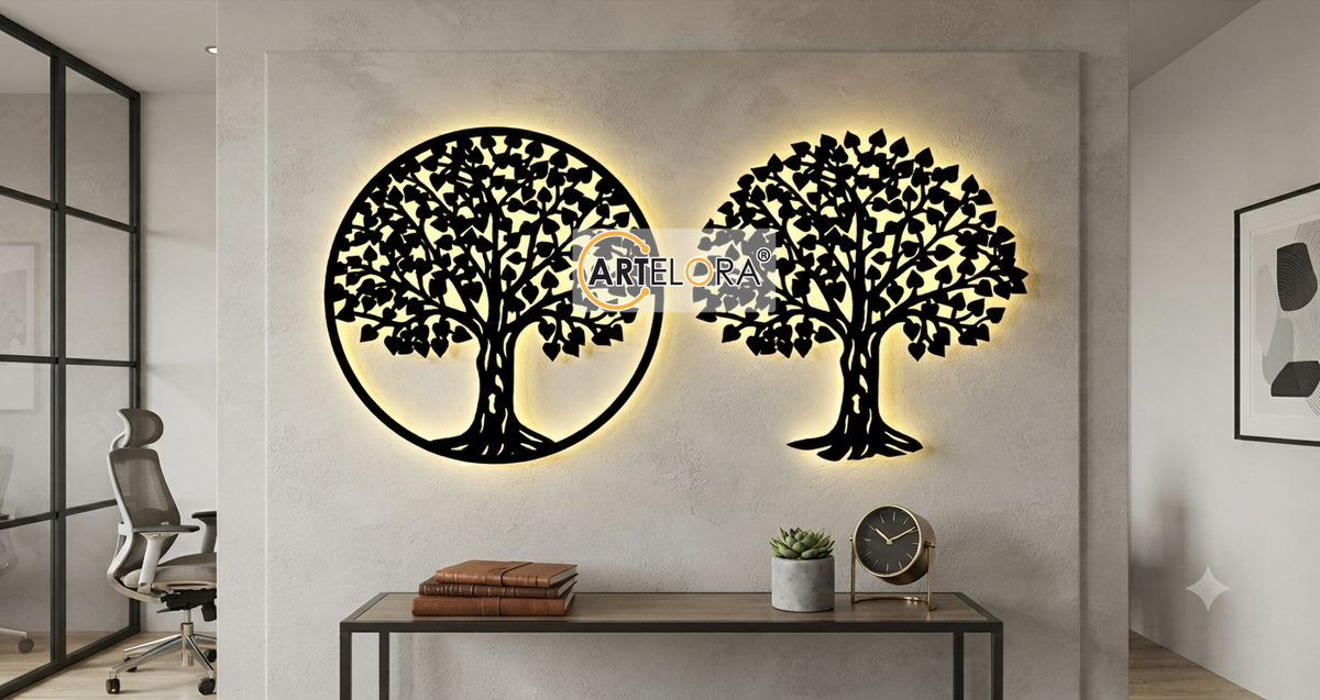 2D Modern Art Tree