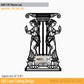 2D Modern Art Welcome Lady (Swagat)