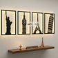2D Modern Art World Landmarks