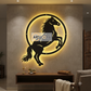 2D Modern Art Horse Metal Art