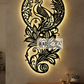 2D Modern Art Peacock Metal Art