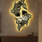 2D Modern Art Fish Metal Art