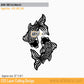2D Modern Art Fish Metal Art