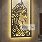 2D Modern Art Shiva Sankar Mahadev Metal Art Design