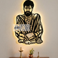 2D Modern Art Shree Sadguru Shankar Maharaj Metal Art Design