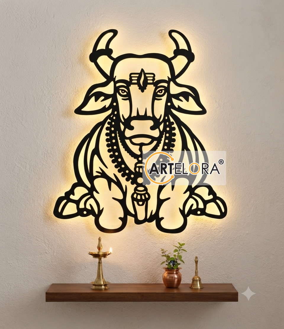 2D Modern Art Nandi Metal Art Design