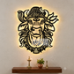 2D Modern Art Nandi Metal Art Design