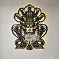 2D Modern Art Renuka Yellamma Devi Metal Art Design