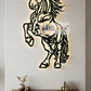 2D Modern Art Horse