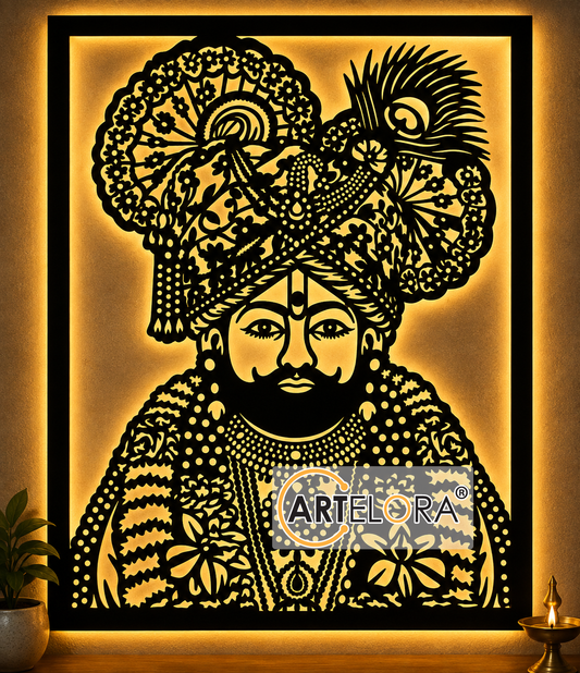 2D Modern Art Shri Khatu Shyam