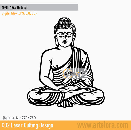 2D Modern Art Duddha