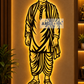 2D Modern Art Sardar Vallabhbhai Patel (Statue of Unity)