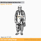 2D Modern Art Sardar Vallabhbhai Patel (Statue of Unity)