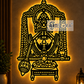 2D Modern Art Shri Salasar Balaji (Hanuman ji)