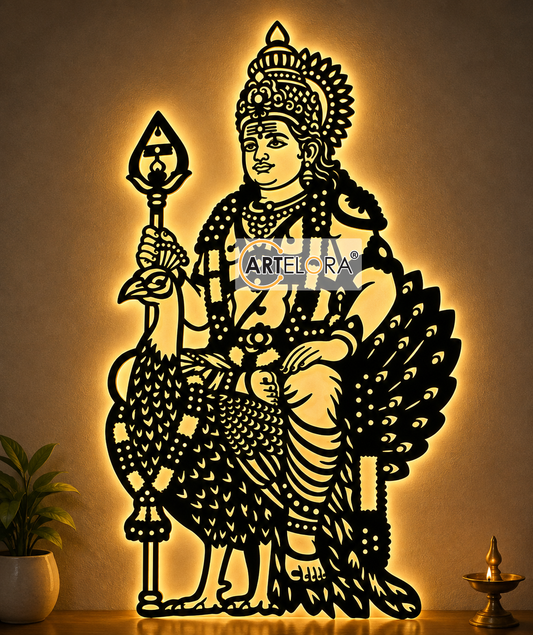 2D Modern Art Shri Murugan Swamy