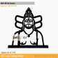 2D Modern Art Shri Hanuman