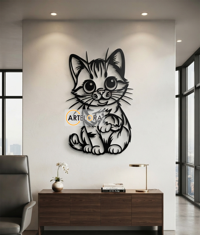 2D Modern Art Cat