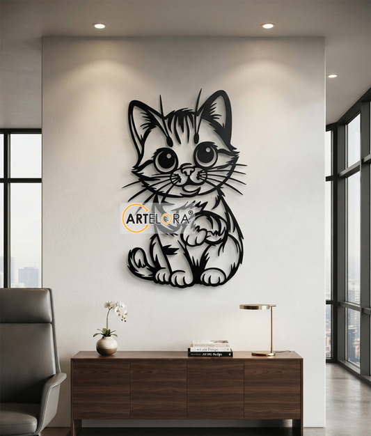 2D Modern Art Cat