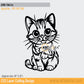 2D Modern Art Cat