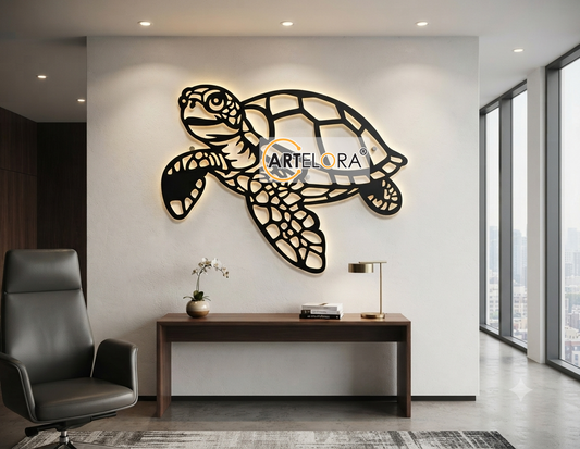 2D Modern Art Tortoise (kachua)