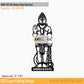 2D Modern Art Shri Salasar Balaji (Hanuman)