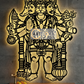 2D Modern Art Panchamukhi Anjaneya Swamy (Hanuman)