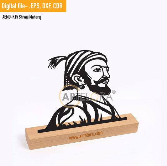 2D Modern Art Shivaji Maharaj