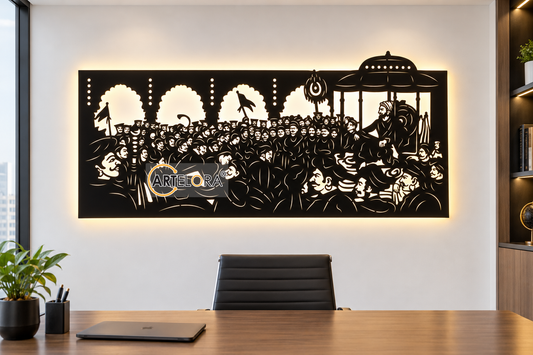 2D Modern Art Chhatrapati Shivaji Darbar